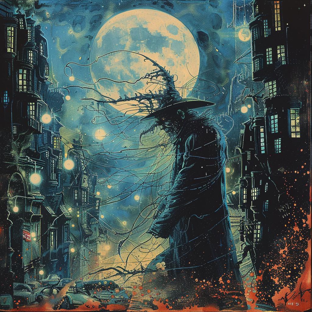 Witch  Moon  Canvas  Art  Todd  McFarlane  Emek  Diverse  Fantasy  Colorful 1034865