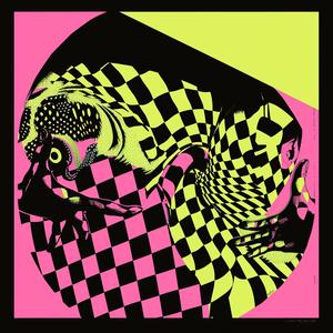 screenprint  poster  psychic  violence  patterns  risograph  neon  checkerboard  halftone  photocopy 1071220