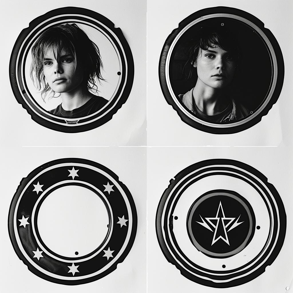 contact  sheet  photos  black  white  people  circle  image  design  collection 958625
