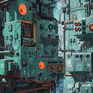 futuristic  city  infrastructure  agents  layers  industrial  Moebius  Stalenhag  technology  complex 1074899