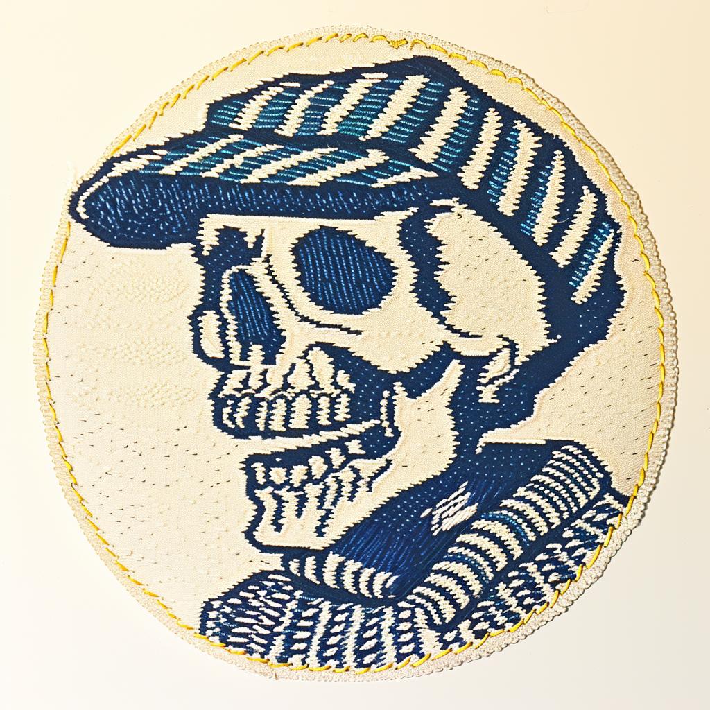 patch  skull  hat  chenille  streetwear  hip-hop  minimal  stitches  creative  culture 961144