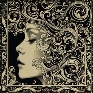surreal  art  frame  design  Koloman  Moser  creative  screenprinting  graphic  artwork 1079649