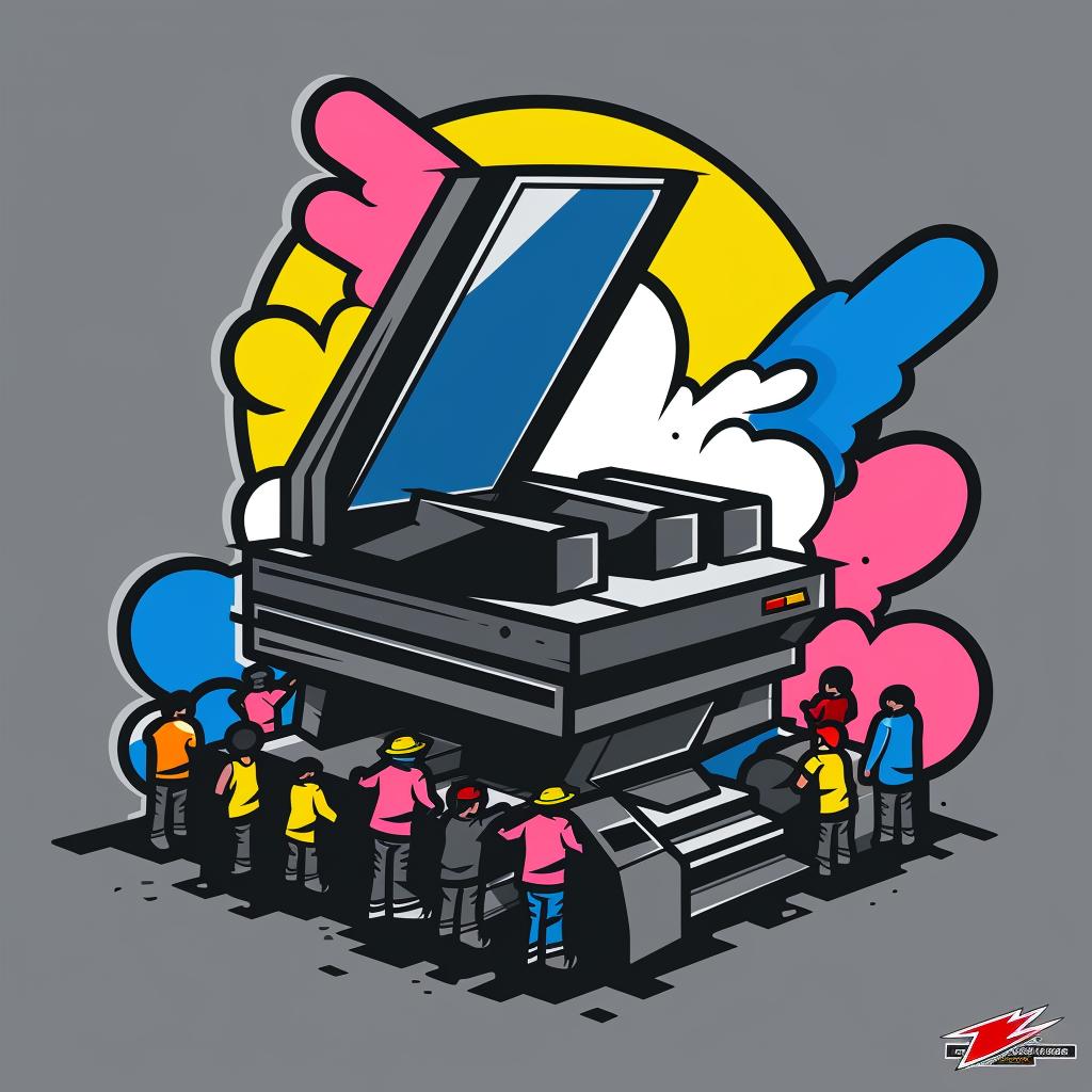 isometric  drawing  architecture  printer  futuristic  people  muted  colors  axonometrics  woodcut 943582