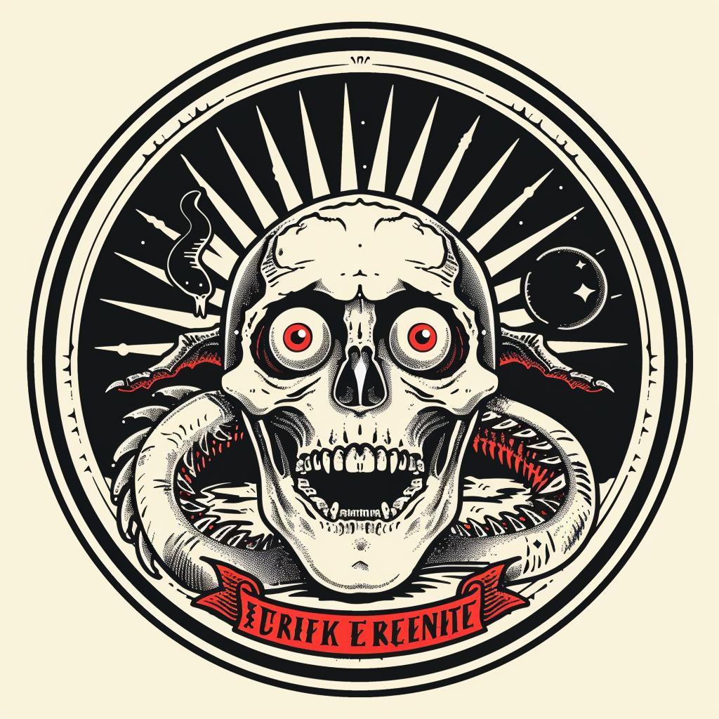 badge  logo  skull  snake  design  occult  spiritual  introspective  art  symbol 932542