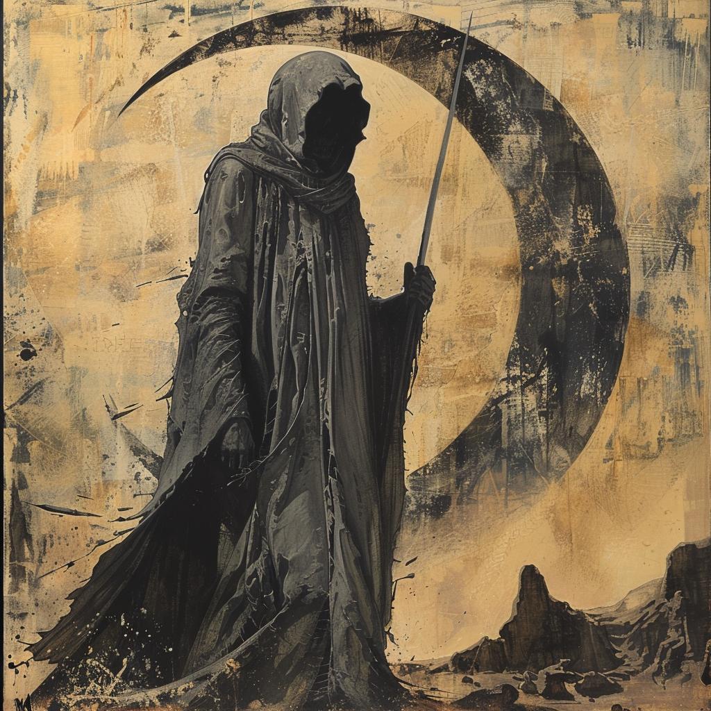 grim  reaper  canvas  art  dark  character  mystical  symbol  portrait  enki 970483