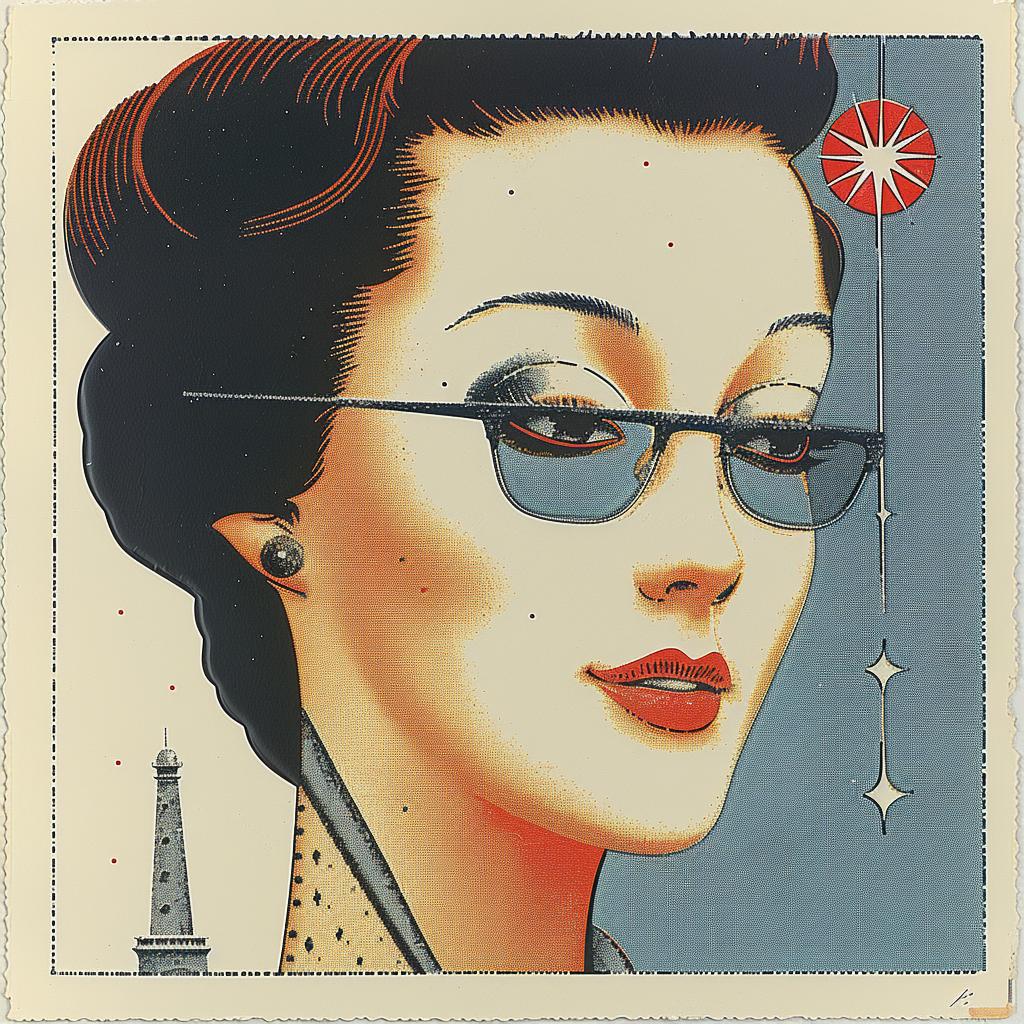 collage  woman  glasses  hat  poster  art  fashion  portrait  stylish  modern 963277