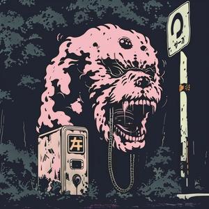 surreal  album  cover  poster  dog  beast  pink  creativity  design  art 1059998