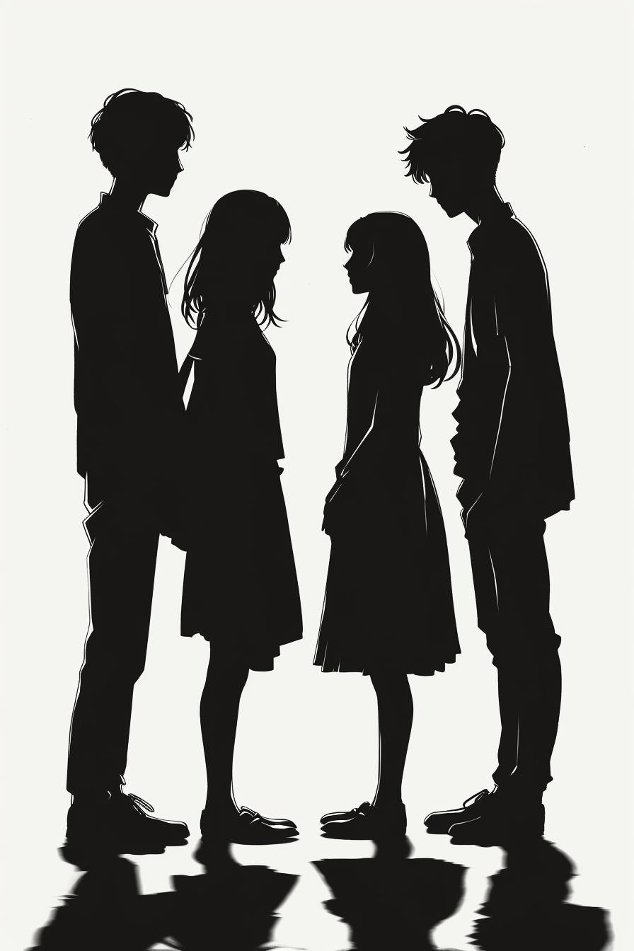 presentation  shadows  monochrome  manga  lineart  poster  movie  dramatic  art  abstract 953751