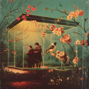 chromolithography  painting  people  flowers  glassbox  realistic  figurative  stilllife  detailed  vintage 1054146