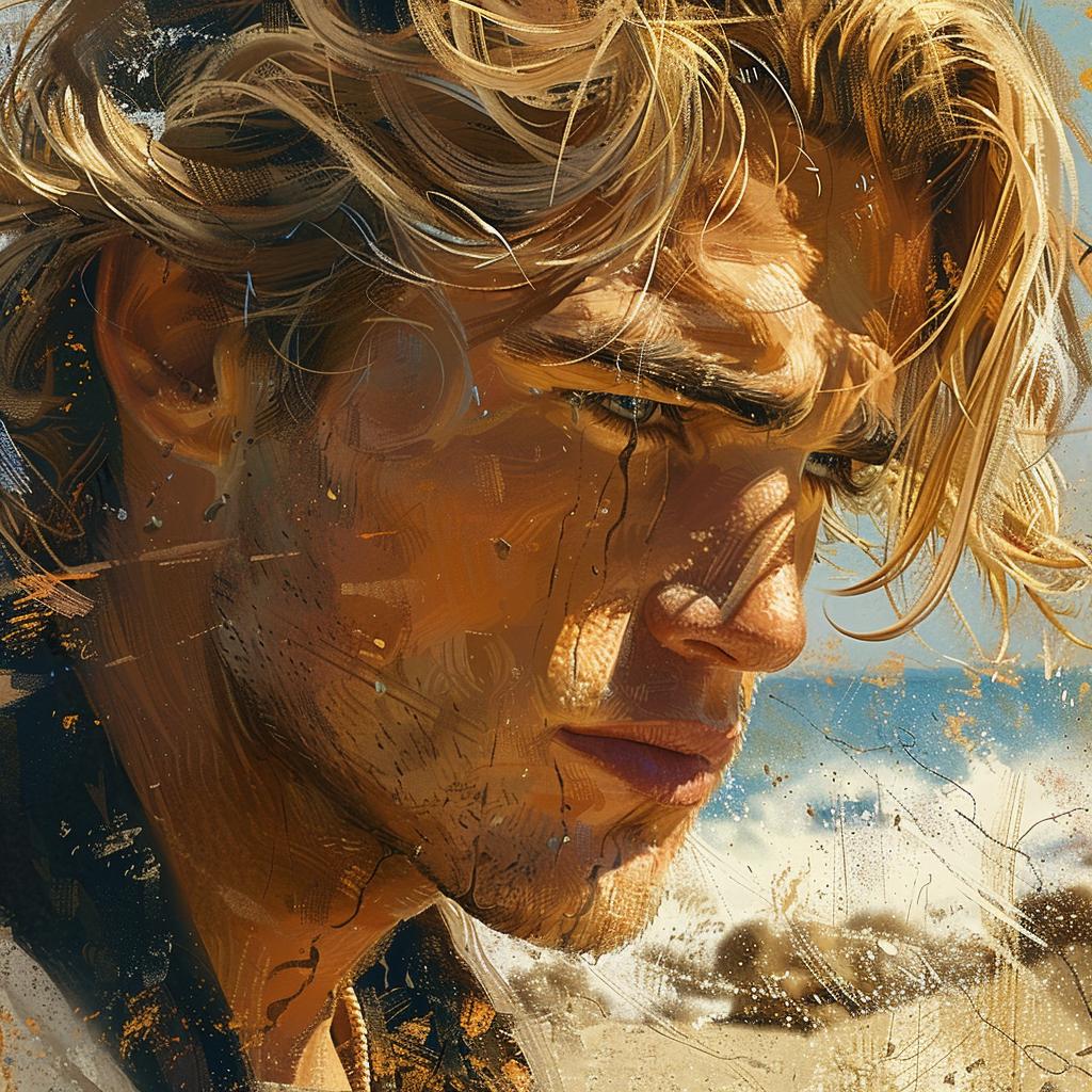 beach  surfer  boy  illustration  digital  longing  determination  details  close-up  salty 936780