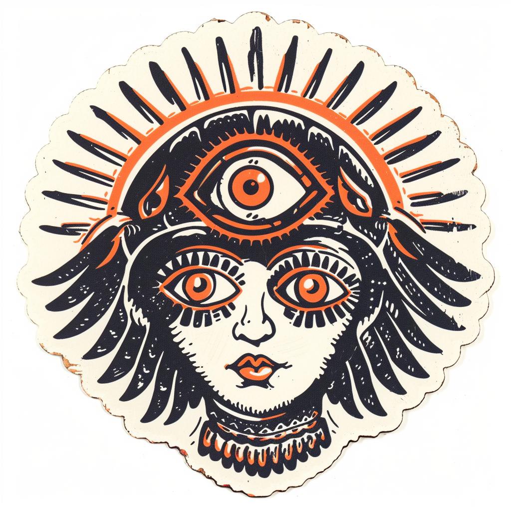 sticker  eye  face  logo  design  illustration  symmetrical  art  occult  provocative 932638