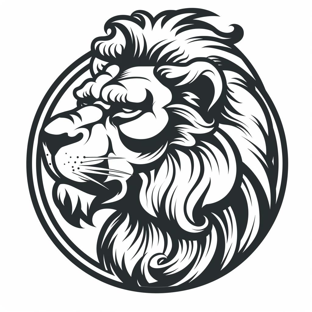lion  logo  vector  illustration  design  branding  animal  identity  graphic  icon 1027688