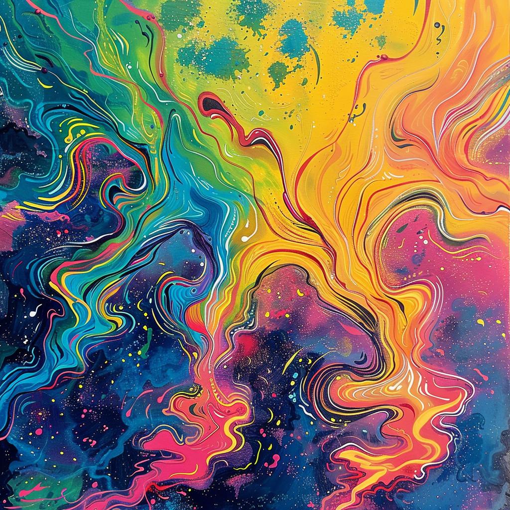 swirl  colorful  rainbow  painting  abstract  vibrant  chromoluminosity  expressionistic  art  dynamic 950697