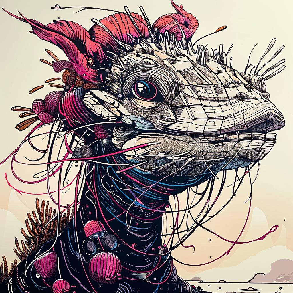 digital  art  mythical  creature  stylized  illustration  graphics  fantasy  colorful  artwork 948742