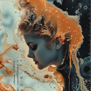 chemigram  woman  liquid  abstract  art  expression  photography  creative  face  color 1060884