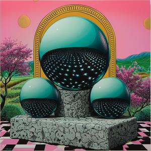 spheres  pedestal  chromolithography  minimal  still-life  geometric  modern  colorful  artistic  contemporary 1037780