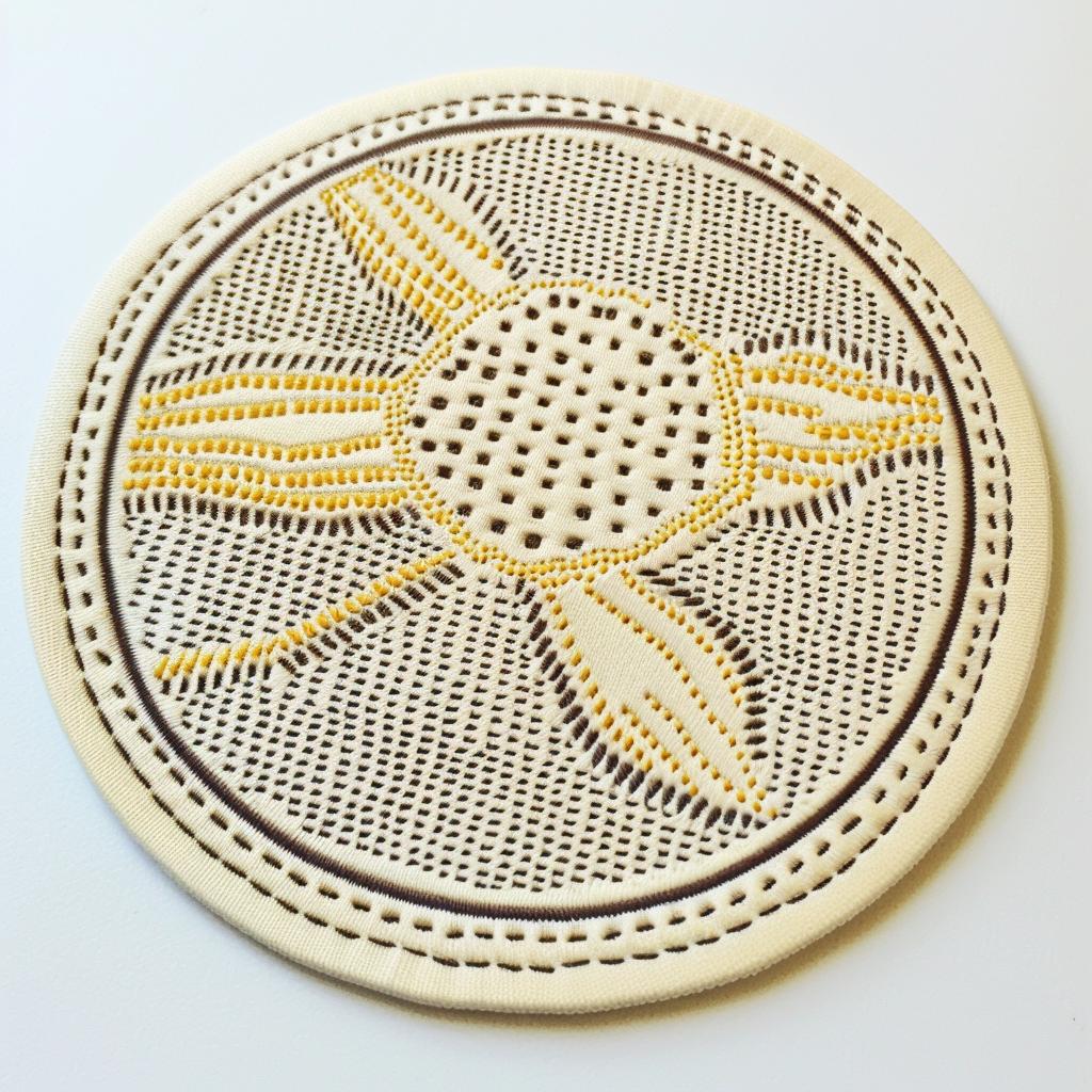 patch  streetwear  chenille  simple  minimal  stitches  white  yellow  floral  design 955329