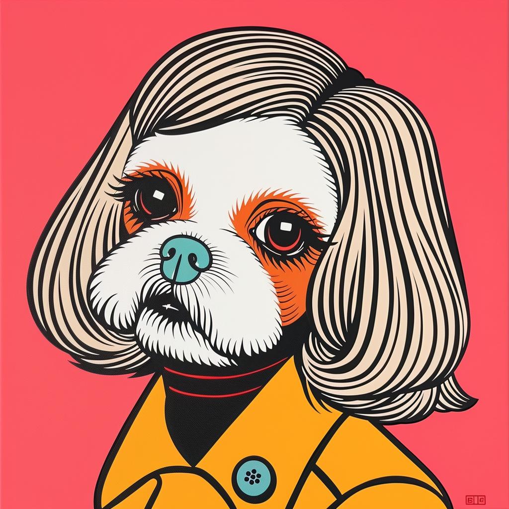 dog  ShihTzu  blonde  jacket  cute  pet  furry  character  adorable  playful 973371