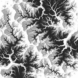 height  map  elvish  pattern  mountain  range  black  white  drawing  landscape 1039167