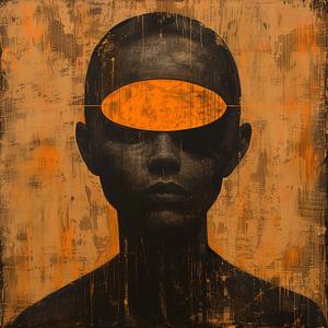 painting  woman  orange  minimalistic  supernatural  realism  portrait  art  contemporary  abstract 1036642