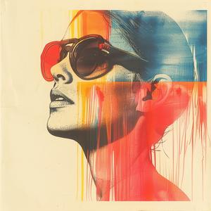 mithology  minimalist  sunglasses  woman  portrait  colorful  graphic  art  1960s  style 1072822