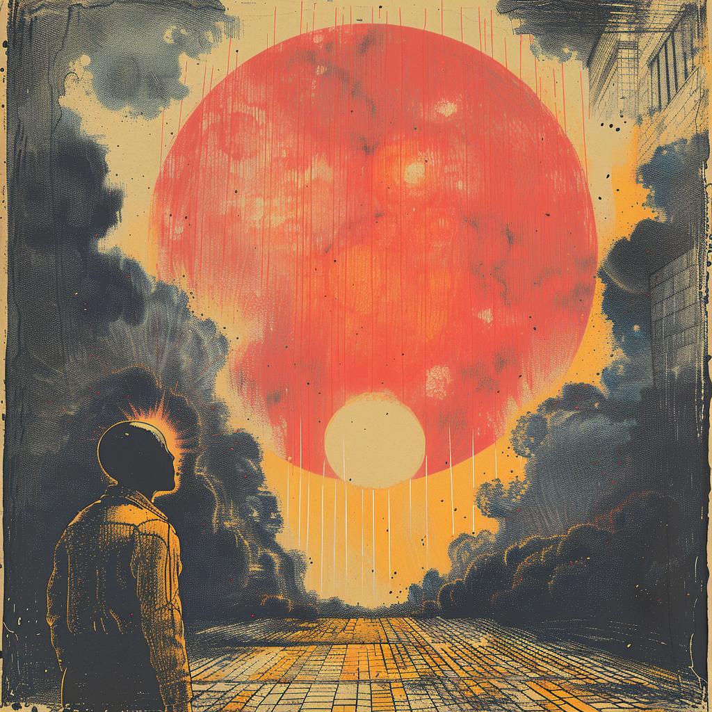 Japan  horror  poster  cyborg  surreal  glow  volumetric  natural  colors  art 917910