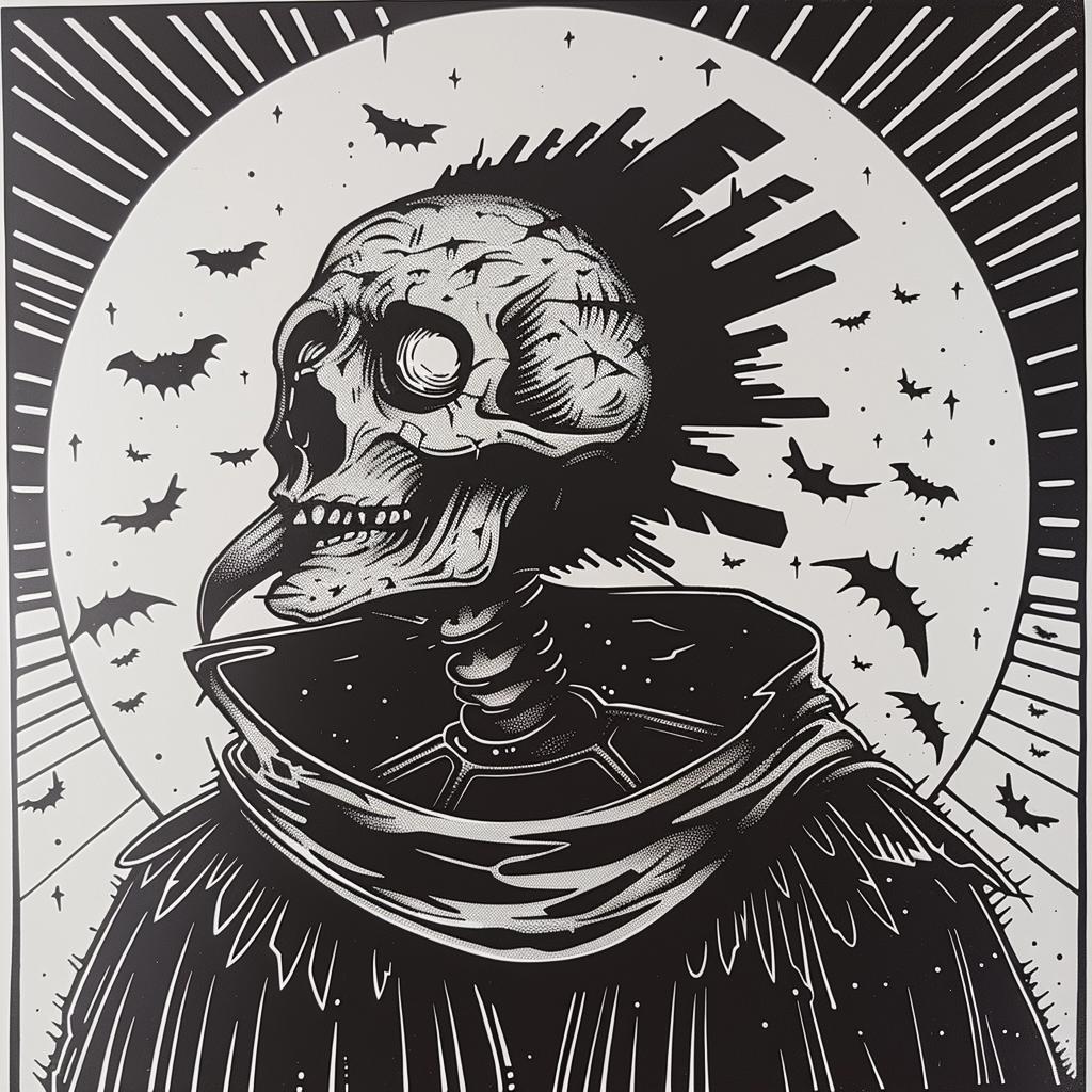 skeleton  bat  black  white  drawing  occult  terror  naturalistic  dark  arts 926433