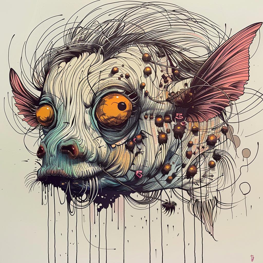 mythical  creature  drawing  monster  big  eyes  nose  illustration  art  character 948751