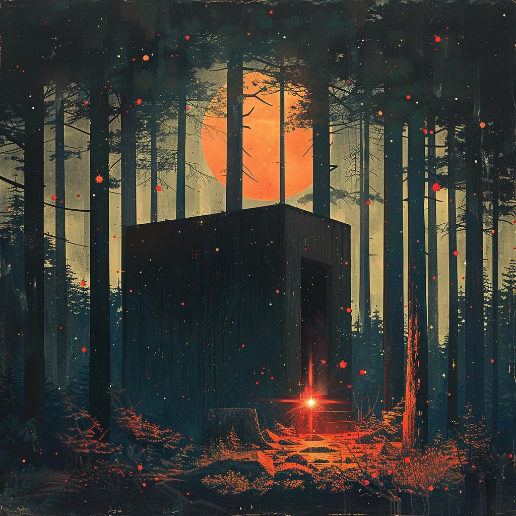 forest  house  night  abstract  detailed  color  playground  glow  intricate  modern 964600