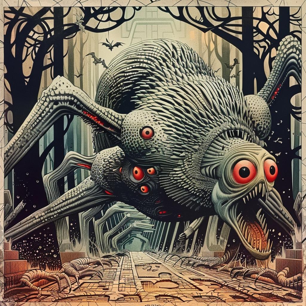 creature  poster  spider  illustration  art  graphic  design  dark  nature  surreal 946812