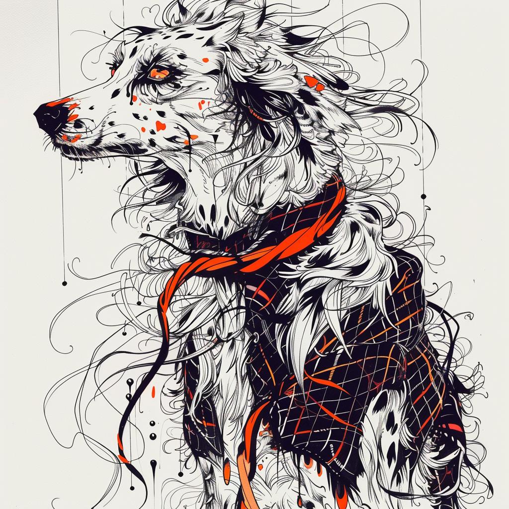 mythical  creature  hybrid  dogs  fantasy  unique  whimsical  canines  character  design 952743