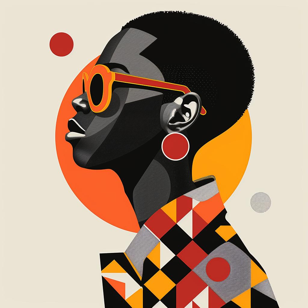 Abstract  Minimalist  Portrait  Geometric  Colorful  Chic  Elegance  Modern  Contrasts  Stylish 929275