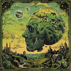 surreal  album  cover  mind  strange  Todd  White  Risograph  hyper-realistic  symbolist 1079191