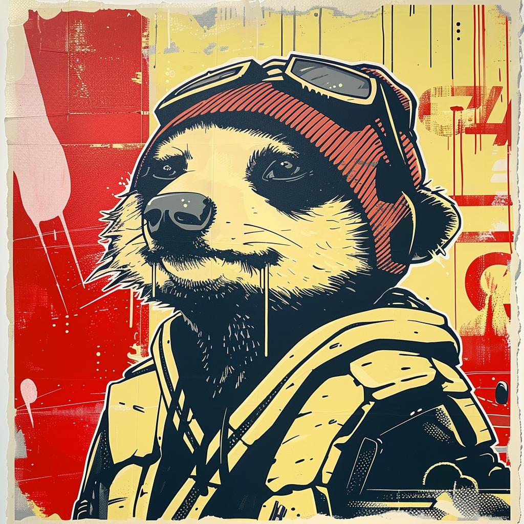 sassy  sloth  cap  urban  quirky  illustration  colorful  humor  funny  animal 944906