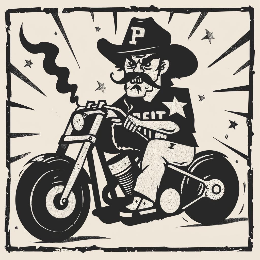 cowboy  motorcycle  man  riding  chopper  mustache  funny  character  smoke  adventure 938144