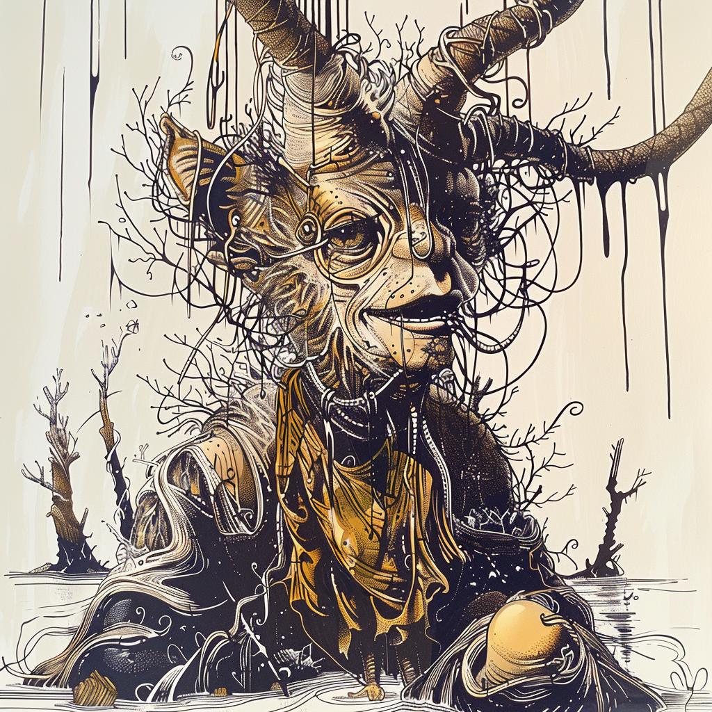 mythical  creature  goat  drawing  horns  illustration  fantasy  artwork  nature  head 948938
