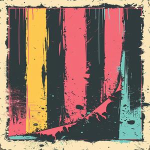 grunge  background  square  frame  photorealism  halftoned  paper  tears  contrast  colors 1076036