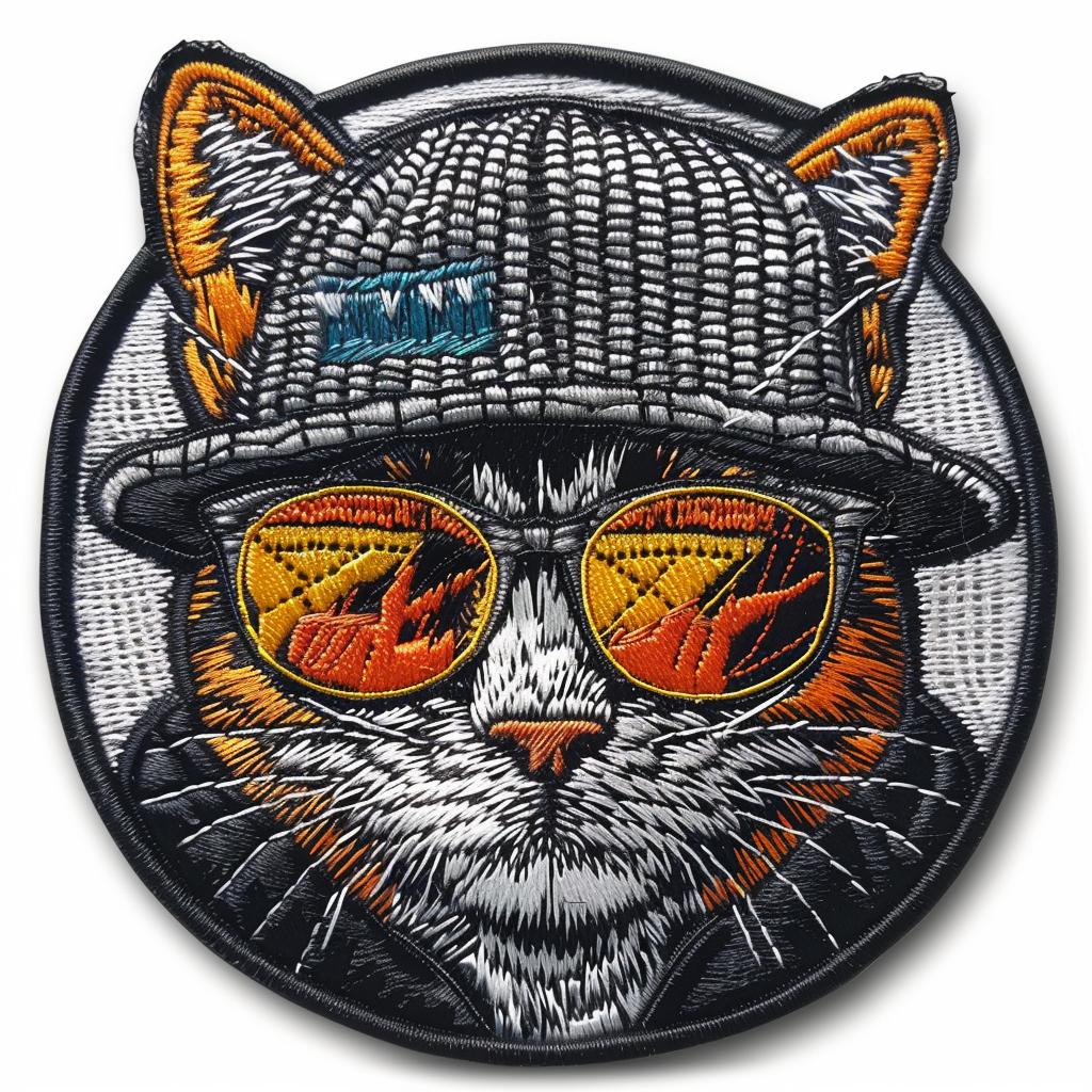 patch  stitch  animal  streetwear  hip-hop  chenille  hat  cat  minimal  cool 961404