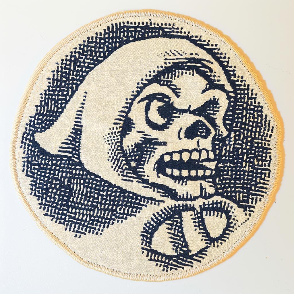 patch  skull  letterD  streetwear  chenille  minimal  stitch  hip-hop  culture  cool 961278