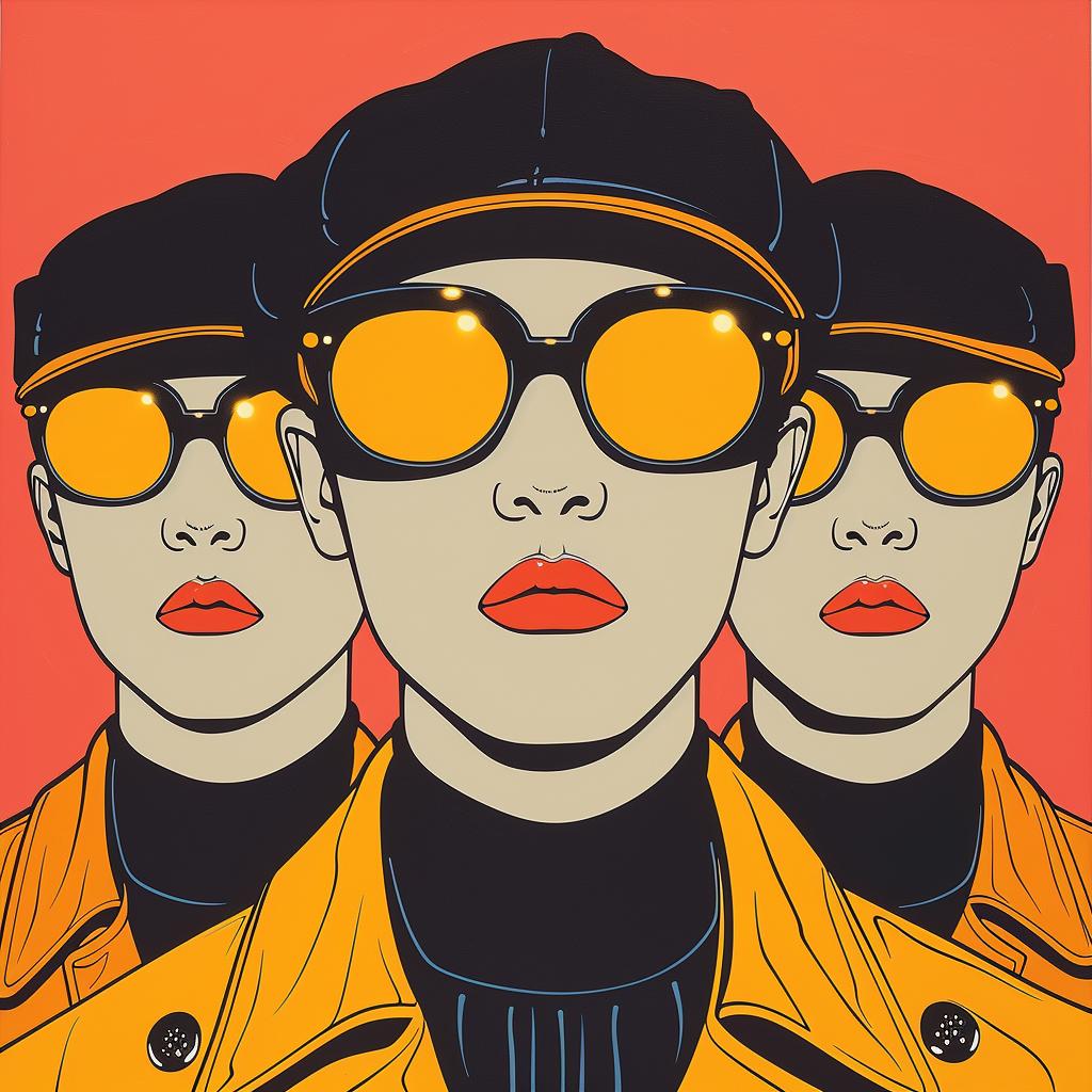 women  sunglasses  hats  design  avantgarde  surreal  dark  volumetric  lighting  art 962957