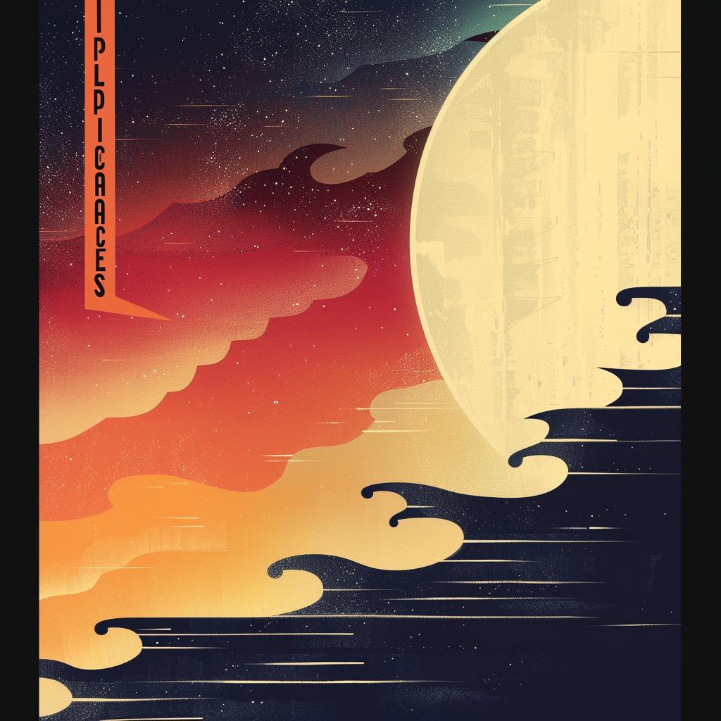 ملصق فيلم حرب النجوم، خيال علمي، سينمائي ديناميكي، ملون، ملحمي، رسم توضيحي رقم 939853