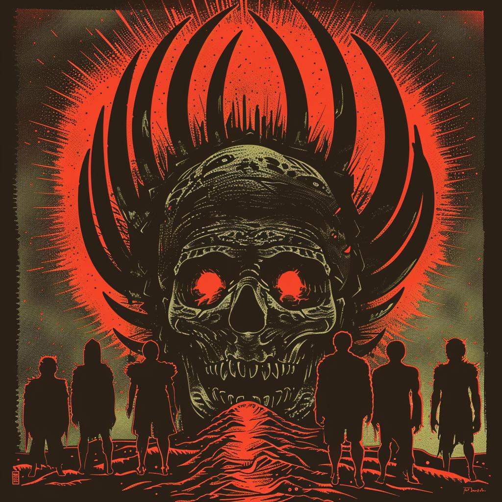 provocative  art  naturalistic  spiritual  terror  dark  occult  illustration  poster  Todd McFarlane 931304