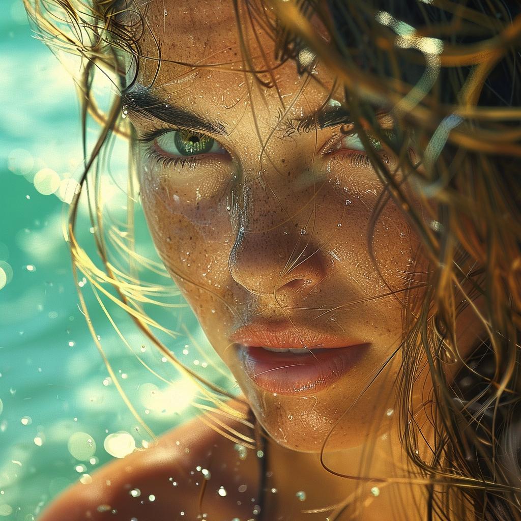 rugged  coastline  surfer  longing  determination  illustration  digital  details  sun  girl 936774