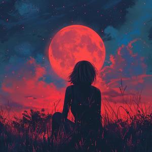 woman  grass  moon  background  stylish  album  cover  chill  music  pop 1039543