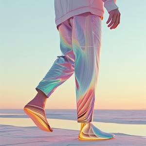 man  walking  beach  shoes  motion  blur  photography  white  background  outdoor 1071357