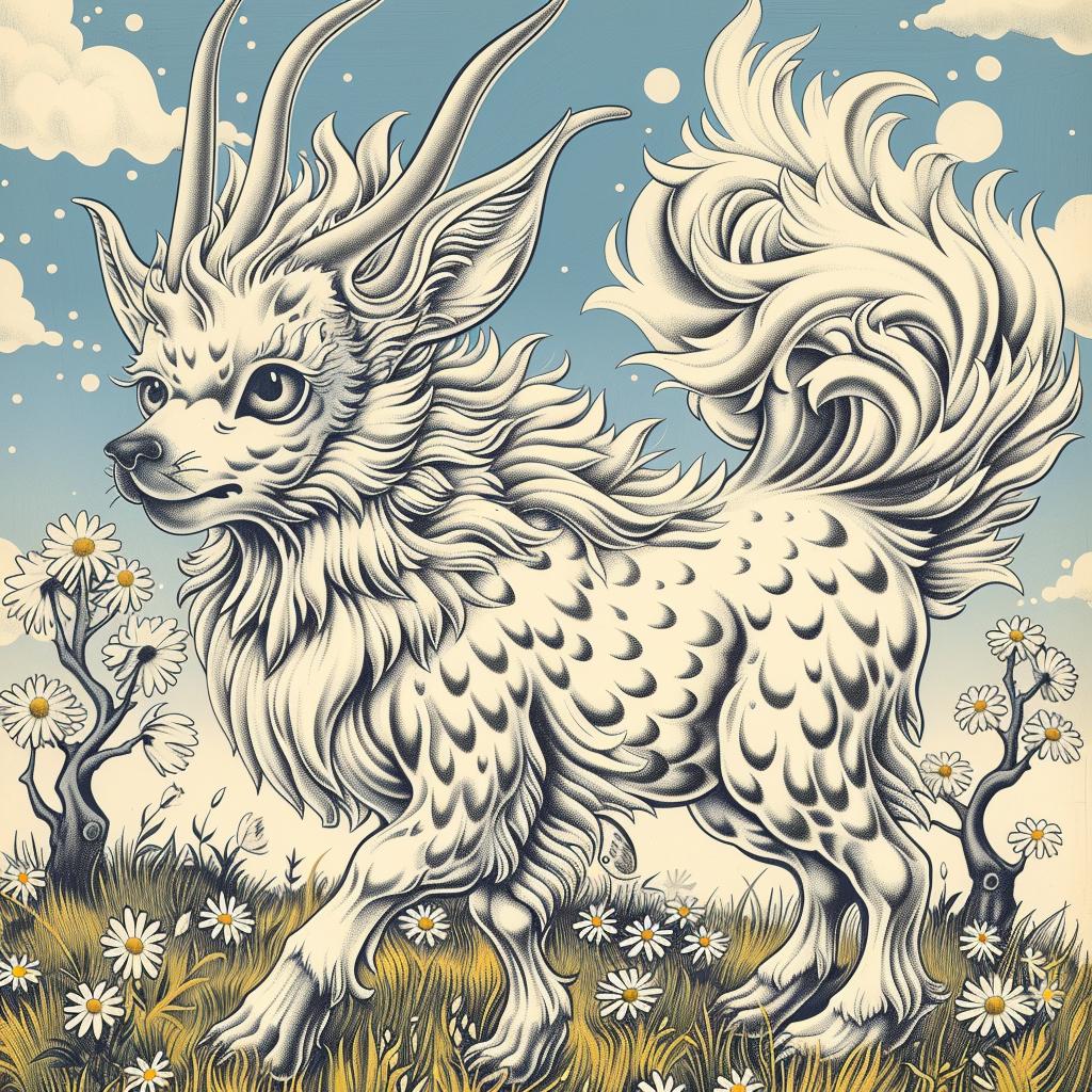 mythical  hybrid  creature  animal  fantastical  unique  seamless  blend  explored  essence 941363