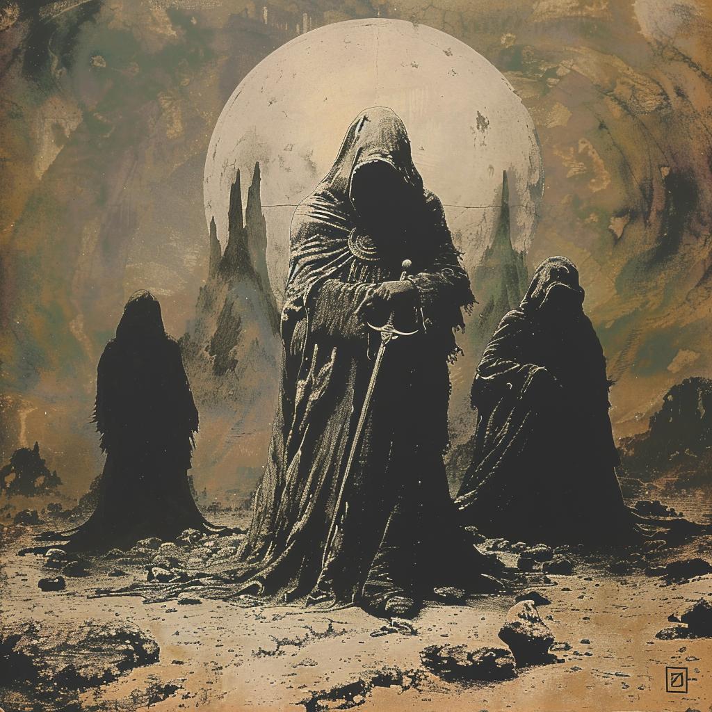 album  cover  dark  occult  surreal  art  visual  design  style  theme 1035087