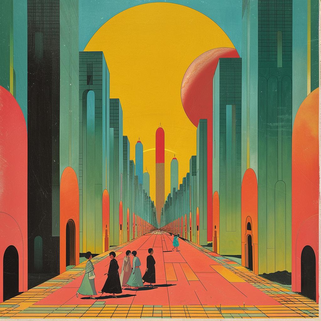 movie  poster  creative  surreal  album  cover  Art  Deco  vintage  bold 977439