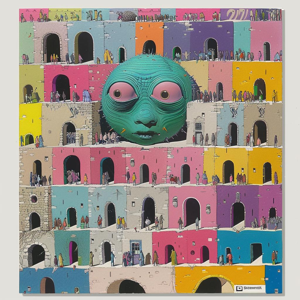 surreal  album  cover  axonometric  spiritual  occult  colorful  introspective  naturalistic  terror 973929