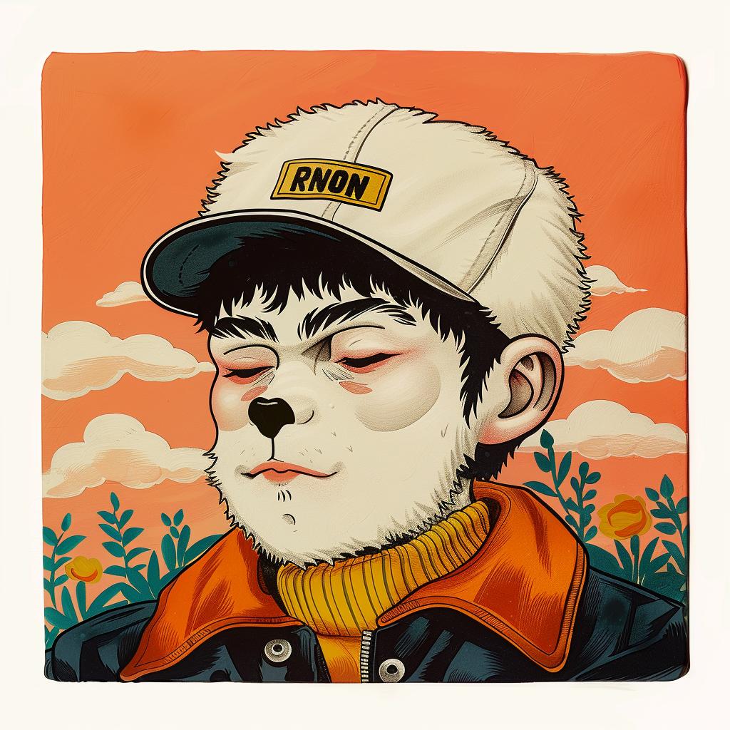 pillow  boy  hat  cartoon  colorful  illustration  whimsical  playful  design  soft 963256